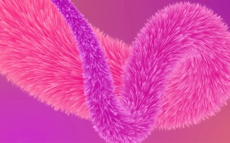 Fur Background Fluffy and soft surface pattern 42