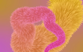 Fur Background Fluffy and soft surface pattern 98