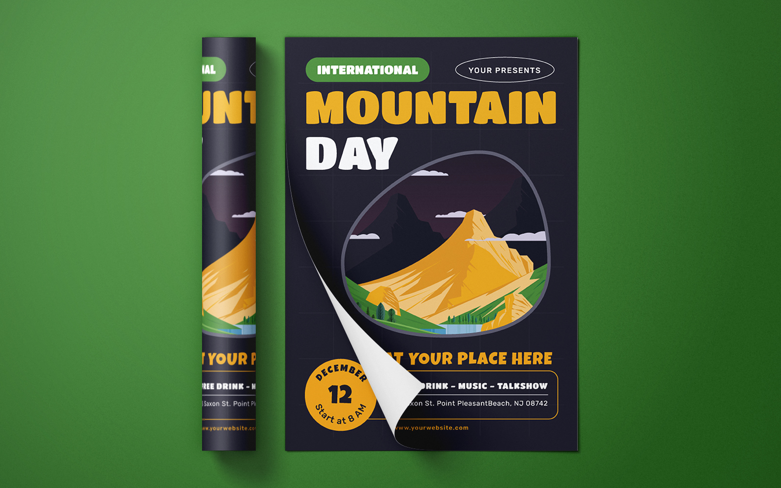 Template #318833 Mountain Day Webdesign Template - Logo template Preview