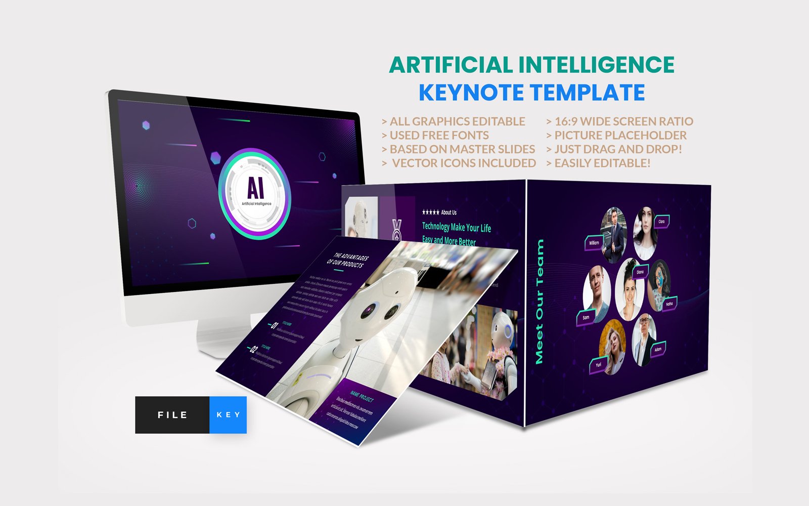 Template #318838 Intelligence Business Webdesign Template - Logo template Preview
