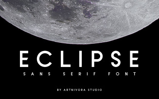Eclipse - Sans Serif Font