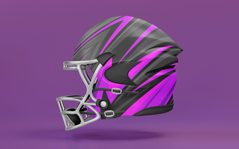 Football Sport Helmet Mockup Product Mockup