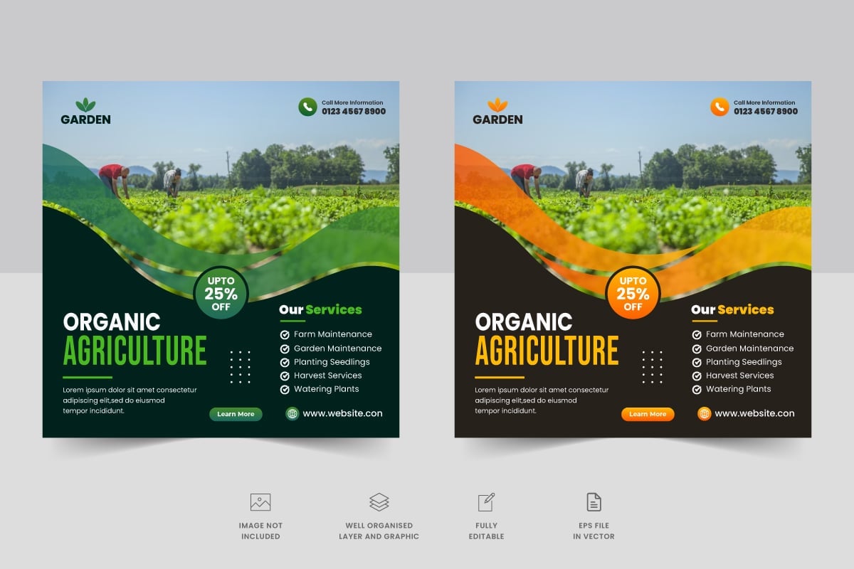 Kit Graphique #318983 Agricultural Technologie Divers Modles Web - Logo template Preview