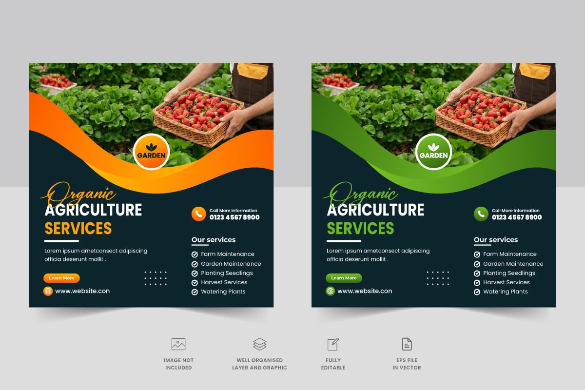 Kit Graphique #318985 Agricultural Technology Divers Modles Web - Logo template Preview