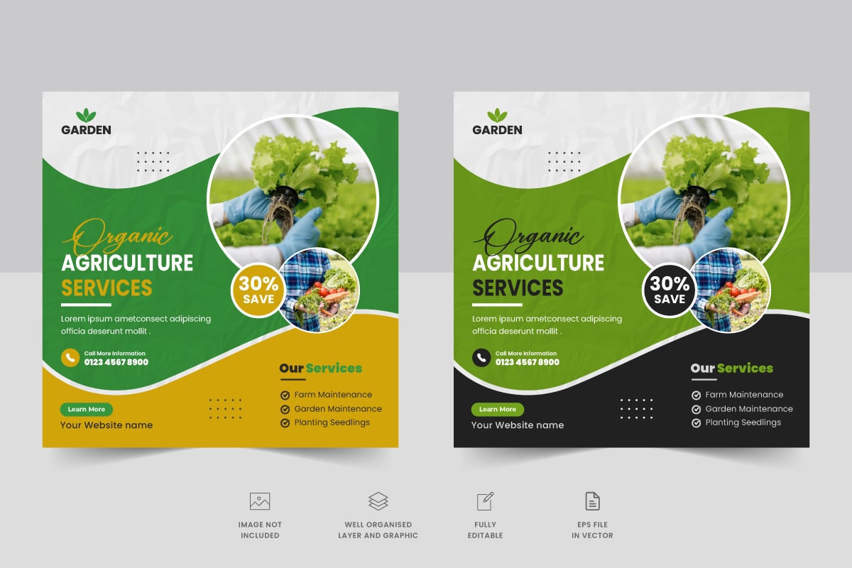 Template #318988 Technology Agro Webdesign Template - Logo template Preview