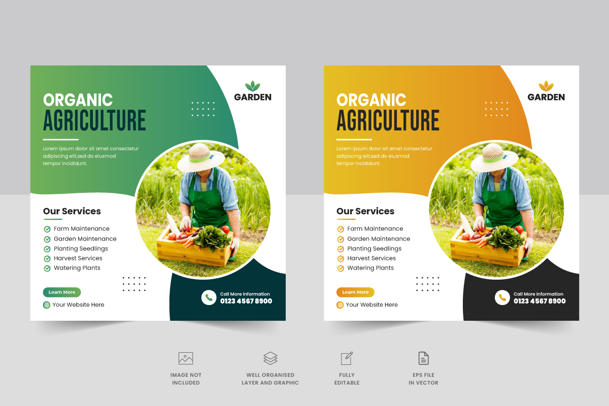 Kit Graphique #318993 Agricultural Agro Divers Modles Web - Logo template Preview