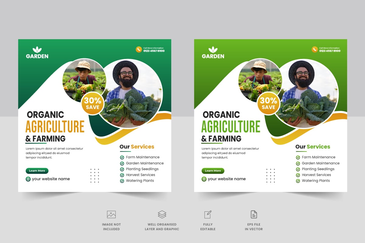 Template #318995 Technology Agro Webdesign Template - Logo template Preview