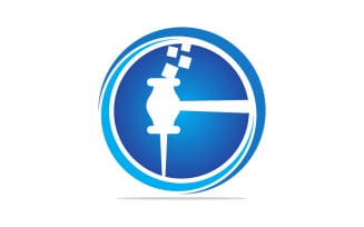 Global Online Auction Hummer World Logo template