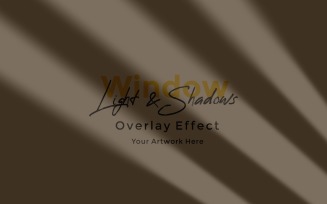 Window Sunlight Shadow Overlay Effect Mockup 13