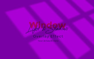 Window Sunlight Shadow Overlay Effect Mockup 16
