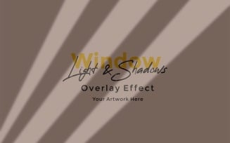 Window Sunlight Shadow Overlay Effect Mockup 8