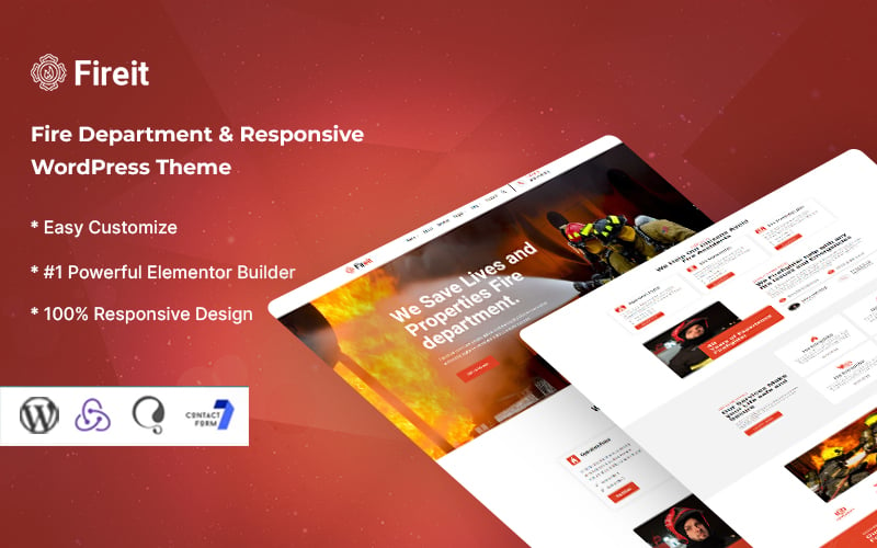 Template #319164 Department Emergency Webdesign Template - Logo template Preview