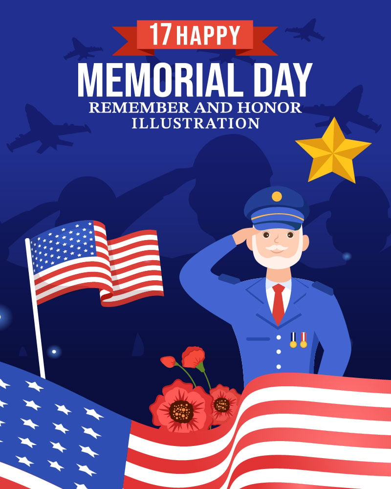 Kit Graphique #319203 Memorial Day Divers Modles Web - Logo template Preview