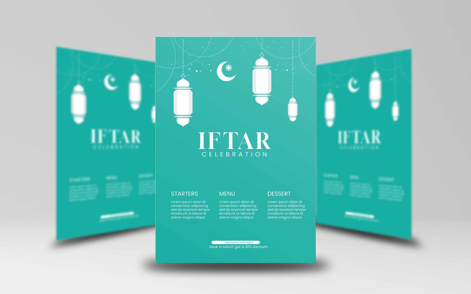 Template #319237 Poster Islamic Webdesign Template - Logo template Preview