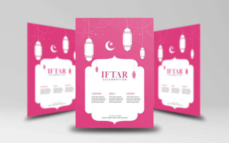 Iftar Celebration Flyer Template 1 Corporate Identity