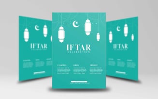 Iftar Celebration Flyer Template
