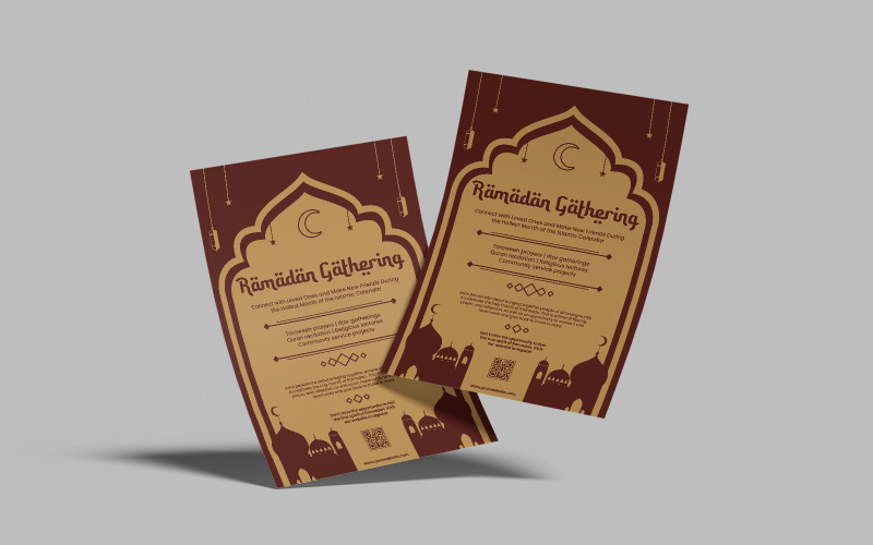 Ramadan Gathering Flyer Template Corporate Identity