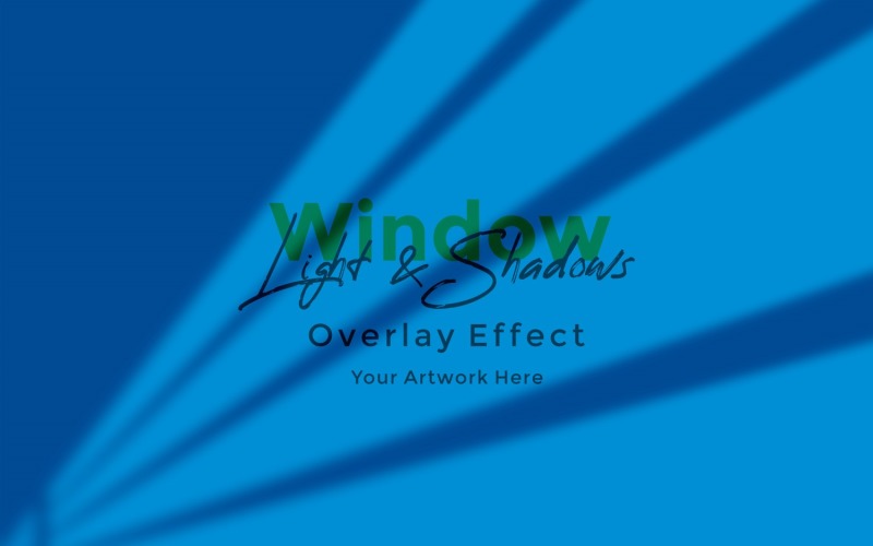Window Sunlight Shadow Overlay Effect Mockup 105 Product Mockup