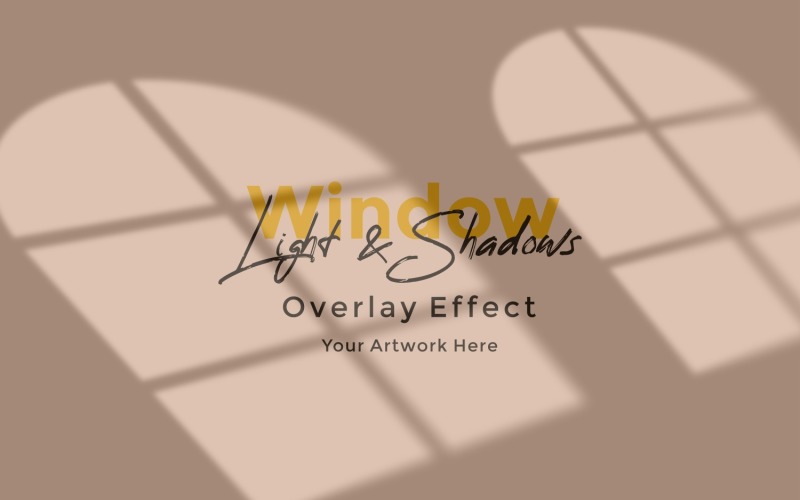 Window Sunlight Shadow Overlay Effect Mockup 180 Product Mockup