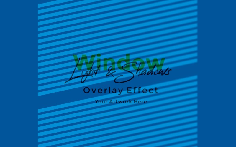 Window Sunlight Shadow Overlay Effect Mockup 195 Product Mockup