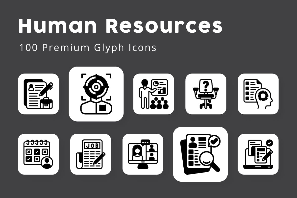 Kit Graphique #319451 Human Resources Divers Modles Web - Logo template Preview