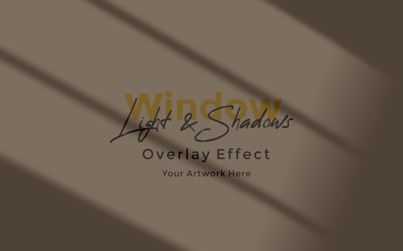 Window Sunlight Shadow Overlay Effect Mockup 223 Product Mockup