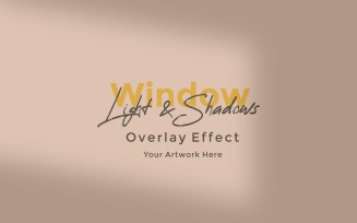 Window Sunlight Shadow Overlay Effect Mockup 240