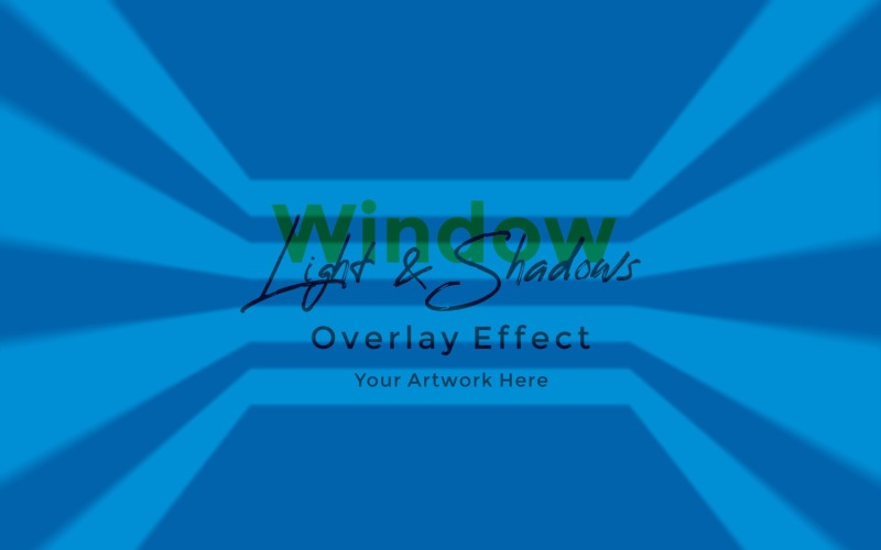 Window Sunlight Shadow Overlay Effect Mockup 245 Product Mockup