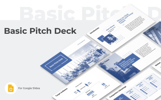 Basic Pitch Deck Google Slides Presentation Template