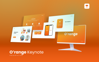O'range - Creative Pitch Deck Keynote Template