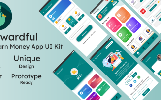 Rewardful - Earning App Figma UI Template