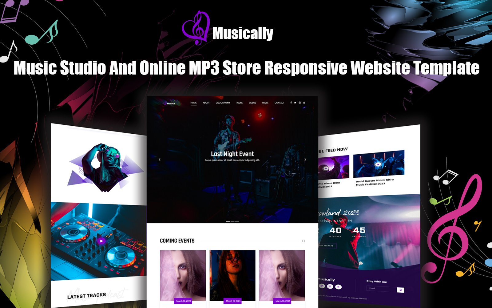 Template #319784 Band Music Webdesign Template - Logo template Preview