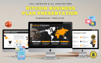 Bitcoin Business Plan Presentation PowerPoint Templates