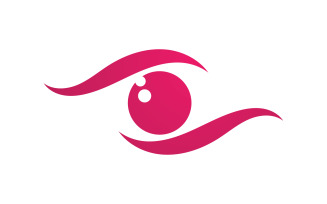 Eye care health eyes logo vector v5