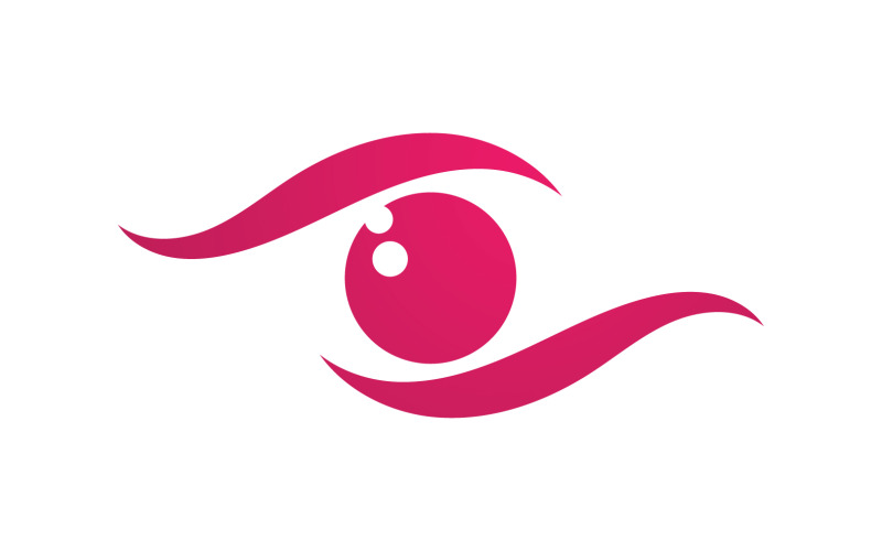 Eye care health eyes logo vector v5 Logo Template