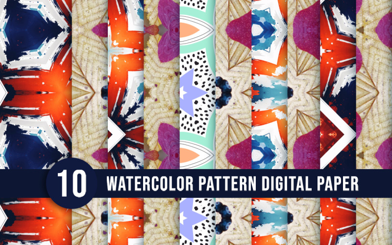 Kaleidoscope fabric pattern design Pattern