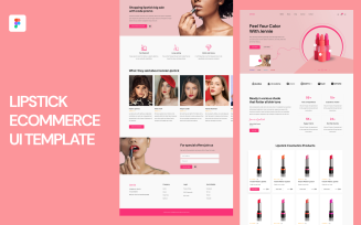 Lipstick eCommerce UI Template