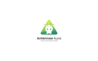 Antennae Gradient Logo Style