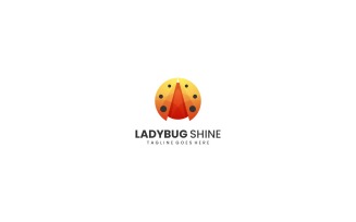 Ladybug Gradient Logo Style