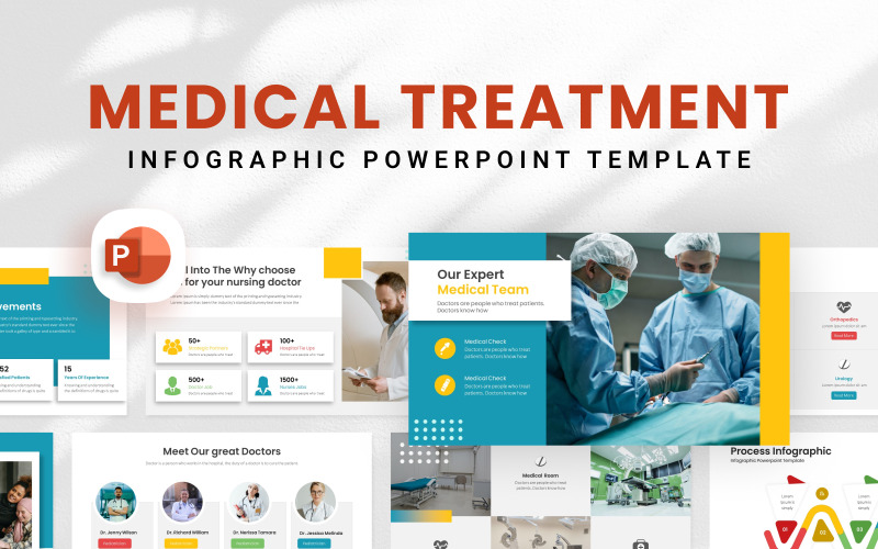 Medical Treatment Presentation Template PowerPoint Template