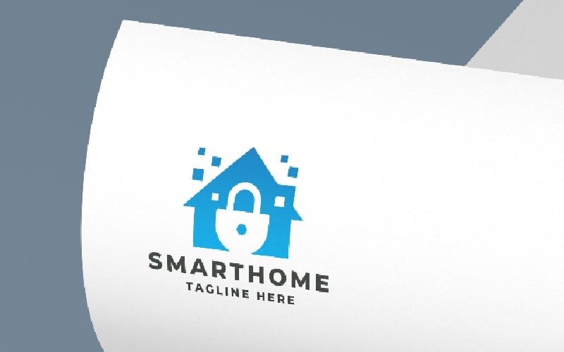 Smart Home Logo Pro Template Logo Template