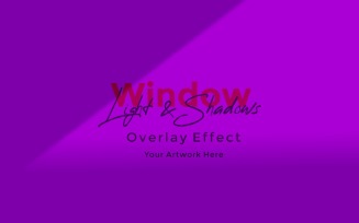 Window Sunlight Shadow Overlay Effect Mockup 256