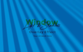 Window Sunlight Shadow Overlay Effect Mockup 265