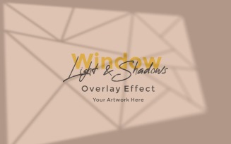 Window Sunlight Shadow Overlay Effect Mockup 290