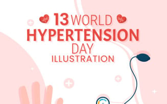13 World Hypertension Day Illustration