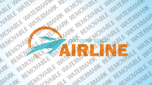 Airline Tickets Logo Template vlogo