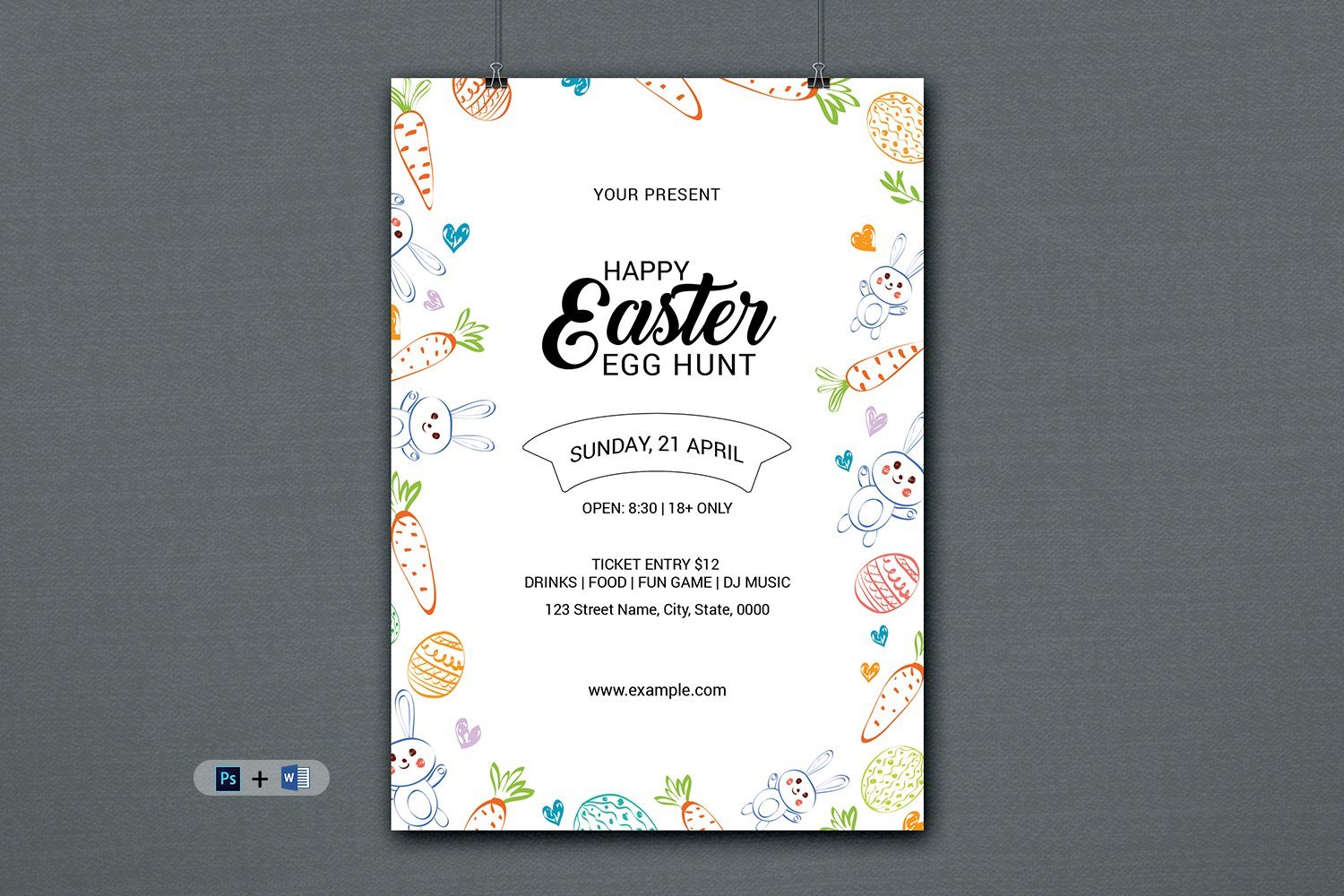 Template #320004 Easter Eggs Webdesign Template - Logo template Preview