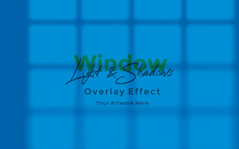 Window Sunlight Shadow Overlay Effect Mockup 335 Product Mockup