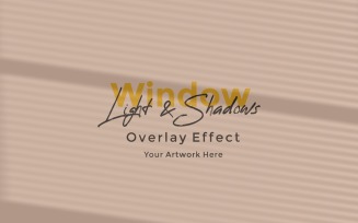 Window Sunlight Shadow Overlay Effect Mockup 320