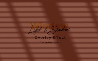 Window Sunlight Shadow Overlay Effect Mockup 331